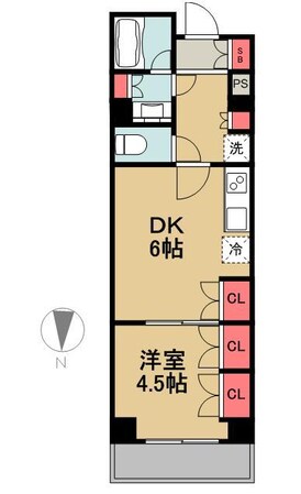 パークハビオ門前仲町の物件間取画像